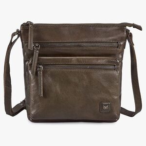 Wise Owl Leather Crossbody